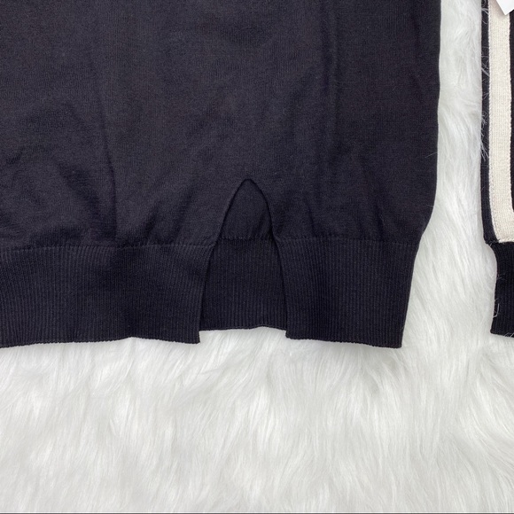 NWT Ragdoll Black Stripe Lounge Sweatshirt - Picture 10 of 13